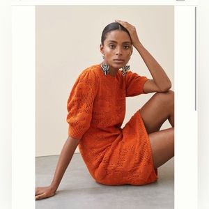 Maeve Pointelle Knit Dress